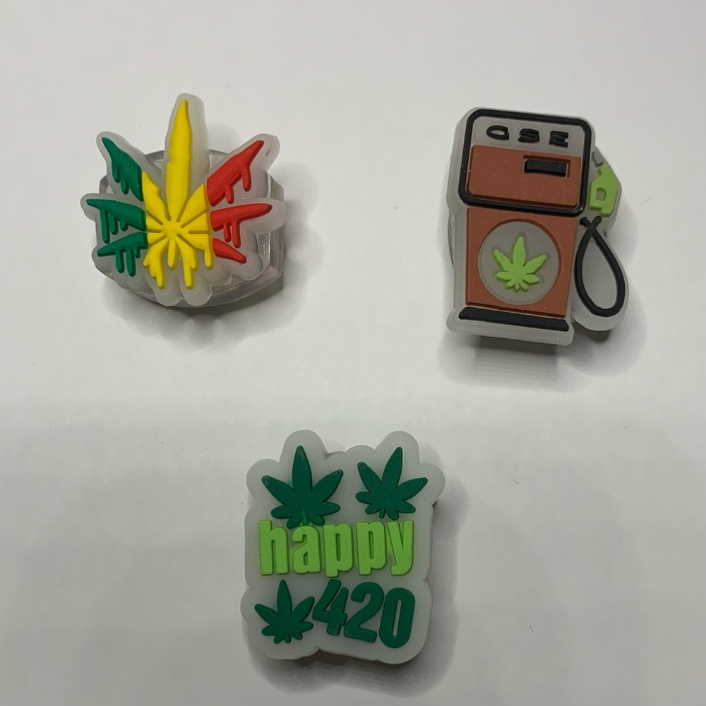 Light Up Croc Charm Jibbitz Set